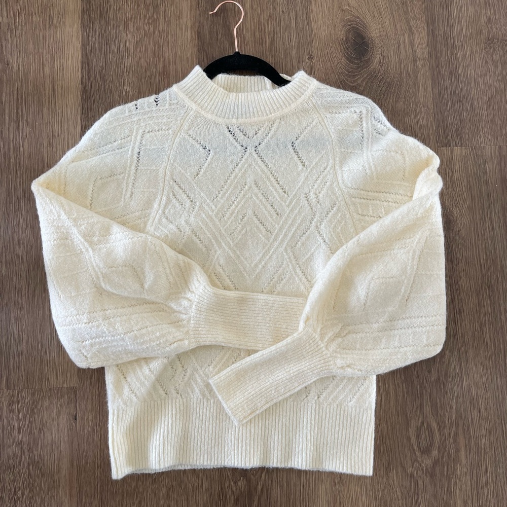Cream Express Sweater